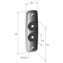 Trio Perfekta 8531851 Dekkskive 2-hulls 10-22 mm Installasjon