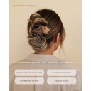 Lenoites   Eco Friendly Flat Hair Clip   Beige
