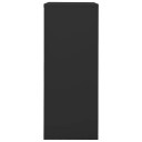 vidaXL Kontorskap antrasitt 90x40x102 cm stål