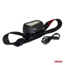 Oppladbar Hodelykt Med Bevegelsessensor Cob 1800 Mah (Batt) Amio-04666