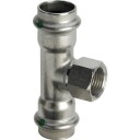 Viega Sanpress Inox T-Skjorte 18 mm x 12 mm i Rustfritt Stål
