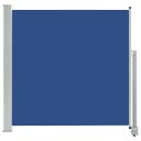 vidaXL Uttrekkbar sidemarkise 160x300 cm blå