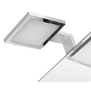 HeFe Ibiza LED Vegglampe, Krom