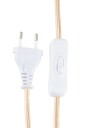 Iris 35 Bordlampe Burgunder