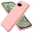 Google Pixel 8a Liquid Silikondeksel Rosa