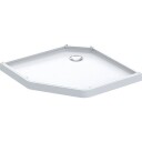 Contura Showerama dusjkar, 100x100 cm, hvit white 100x100x13 cm