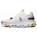 On Cloudnova 2 Herre Ivory/Maroon 43