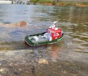 Heng Long HL3800-BTug Boat - Radiostyrt mini Slepebåt 686 - Blk
