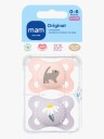 MAM Orginal Silikon Smokker 0-6m Rosa