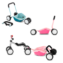 PUKY 2-i-1 gåvogn & henger PUKY TRAILY Retro Rose