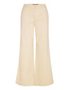 Lauren Ralph Lauren Cotton Twill Wide-Leg Pant - Beige - 40