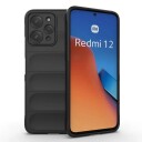 INCOVER Xiaomi Redmi 12 Fleksibelt Plastdeksel - Svart