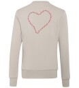 Adidas Performance Collegegenser   Heart Crew   Wonalu   Adidas Performance   6 år (116)   Collegegenser Beige Hvit Rød