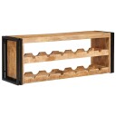 vidaXL Vinhylle Brun 100 x 45 x 33 cm Solid Grov Mango Tre