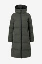 Tenson Kåpe Cevina Coat Women Grønn