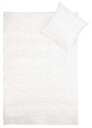 Borg Living Baby sengetøy 70x100 cm 100% Bomullssateng Marble Hvit