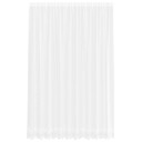  Gardiner med gardiner Blomster Hvit 300 x 300 cm Polyester
