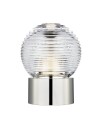 Circon 7" Rechargeable Accent Lamp Polished Nickel