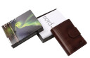 Nord Leather Medium Dame Portemone Brun