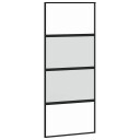  90x205cm Herdet Glass Og Aluminium