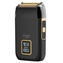 Adler barbermaskin / profesjonell foliebarbermaskin med dobbelt skjærehode / med LCD-skjerm