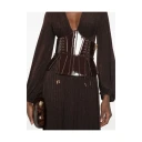 Elisabetta Franchi Dame Kjoler Brun M,