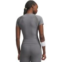Under Armour Motion Mesh Trenings T skjorte Dame Grå M