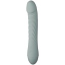 Amaysin Ribbed Dildovibrator        - Blå