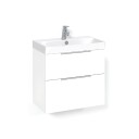 Macro Design Crown Servantskap 2 Skuff- med Light 70 Servant Hvit / 60cm Grip