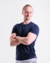 LEVITY Sports Functional Tee M Navy Marl - S
