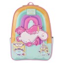 Loungefly Minions Fluffy Enhjørning-ryggsekk 30 cm