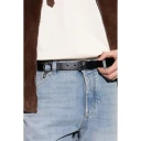 Alexander McQueen Herre Accessories Svart 105 CM,