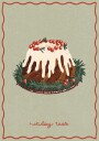 Christmas cake. Holiday Taste Poster Plakat / 40x50cm