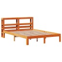  Sengeramme uten madrass voksbrun 140x190 cm heltre furu 3306061