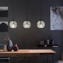 EGLO ARISCANI pendant light black-transparent