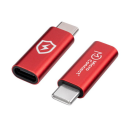 MicroConnect USB-C SafeCharge Ladeadapter uten dataoverføring Rød