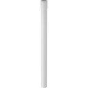 Spylerør Ø32mm lengde 50 cm hvit