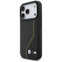 BMW M Carbon Line MagSafe Etui for iPhone 17 Pro - Gul