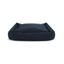 Fossflakes Petbed Medium 70X90 Navy Pinstripe Pet-Bed-070-090-103 