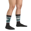 Darn Tough Women's Vanna Grizzle Boot Hiking Socks  Charcoal Large
