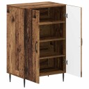 vidaXL Sko Skap HAARLEM 59,5 x 39,5 x 89,5 cm Konstruert tre
