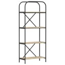 Bokhylle Sonoma eik 60 x 30 x 146 cm Konstruert tre