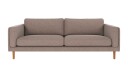 Rowico Home Braden 3 seters sofa Beige Brenda 34 Eikben