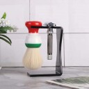 The Goodfellas" Smile Stand for Safety Razor & Brush Black