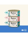 Applaws 12 x 156 g Kattemat Fisk i Kraft - Naturlige Ingredienser