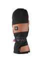 Heat Experience Heated Outdoor Mittens Black/Brown XL
