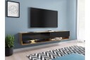 Kanak TV-benk 180 cm - Svart
