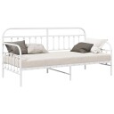 Sengeramme Hvit 90x200 cm Stål