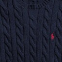 Ralph Lauren Ls Driver Cn-Sweater Hunter Navy