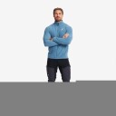 Revolutionrace Hiker Full zip Fleece Herre Captain's Blue 4XL Herre Overdeler Fleece & midlayers